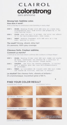 Clairol Color Strong Hair Color Malibu - Medium Blonde Perspective: back