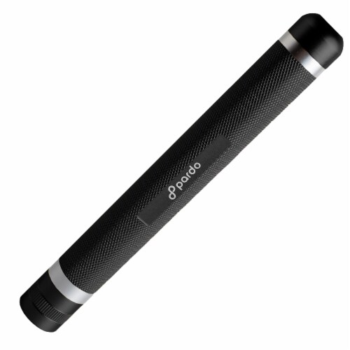 Pardo Cigar 3in1 Tool Kit Black - Air Tight, Smell-Proof Case, Draw Enhancer & Stand Perspective: back