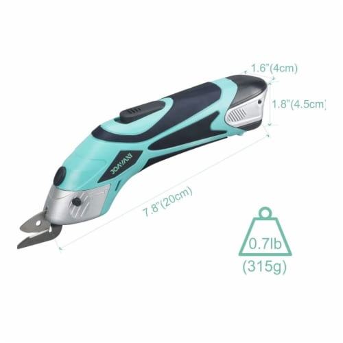 JOAVANI Cordless Scissors, Electric Scissors for Sewing, Cutting Fabrics,  Crafting, Cardboard, 1 unit - Kroger