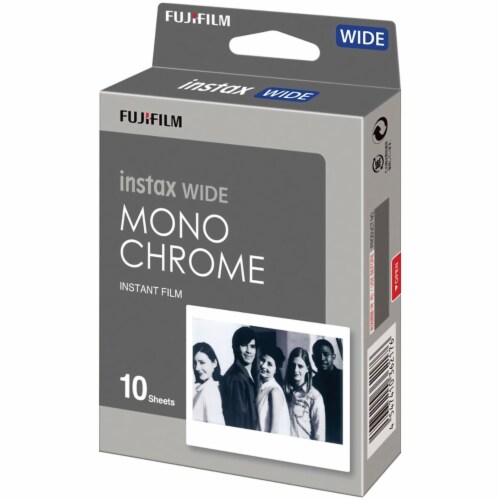 Fujifilm instax WIDE Monochrome Film 10 pk(FDC16564101) Perspective: back