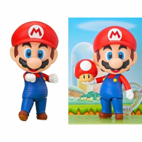 Super Mario Bros Nendoroid Action Figure 473 w/Bonus Coins