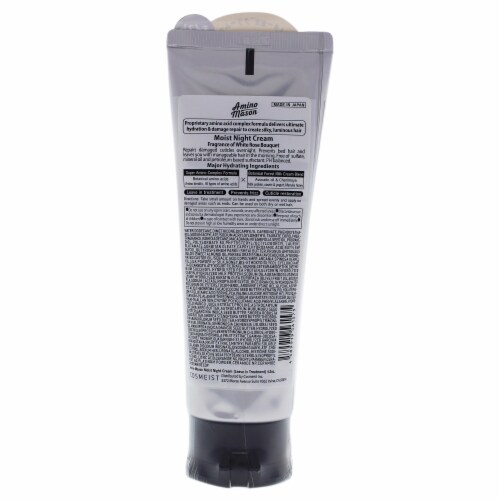 Moist Night Cream by Amino Mason for Unisex - 4.2 oz Cream Perspective: back