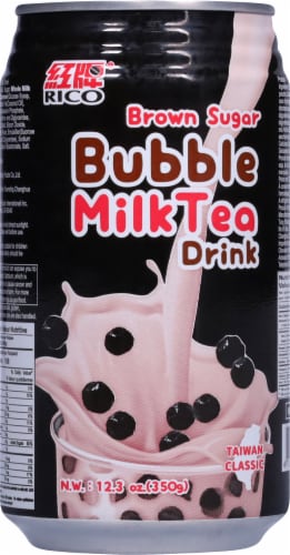 Rico® Bubble Milk Tea Brown Sugar Drink Perspective: back