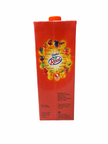 Dabur® Real Pineapple Fruit Nectar Perspective: back