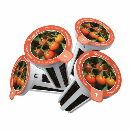 aspara Cherry Tomato Seed Capsules Perspective: back