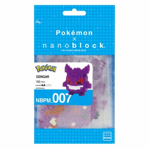 Pokemon Gengar Nanoblock Building Set Perspective: back