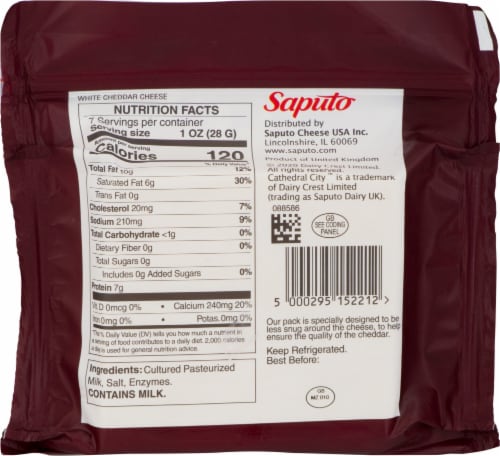 Cathedral City™ Mature English Cheddar Cheese Perspective: back