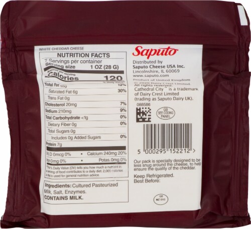 Cathedral City™ Mature English Cheddar Cheese Perspective: back