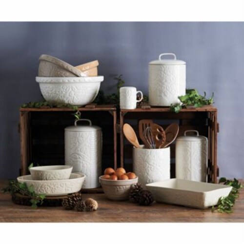 Mason Cash® In the Forest Oval Baking Dish Perspective: back