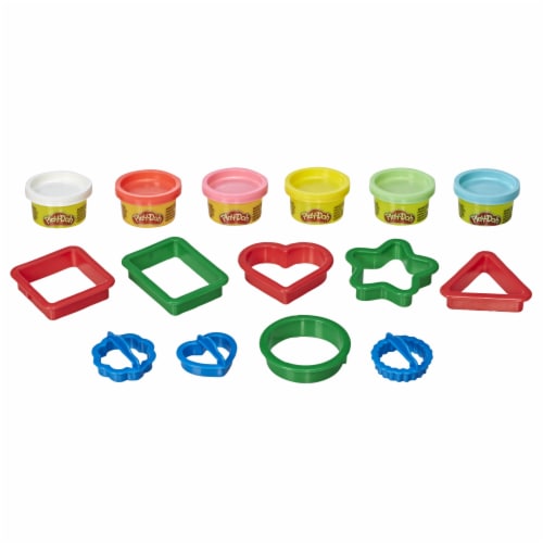 Play-Doh Fundamentals Shapes Modeling Playset Perspective: back