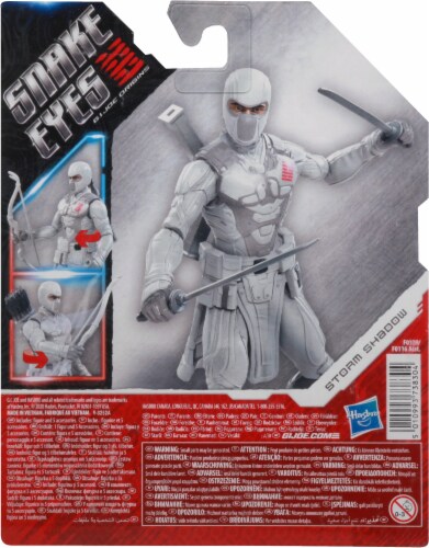 Hasbro Snake Eyes GI Joe Origins Storm Shadow Action Figure Perspective: back