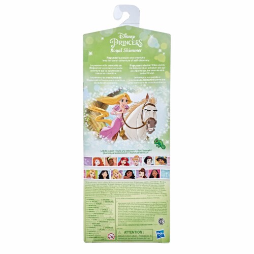 Hasbro Disney Princess Royal Shimmer Rapunzel Doll Perspective: back