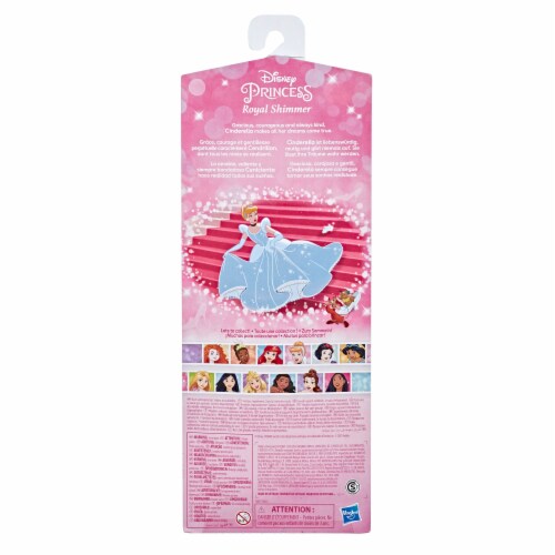 Hasbro Disney Princess Royal Shimmer Cinderella Doll Perspective: back