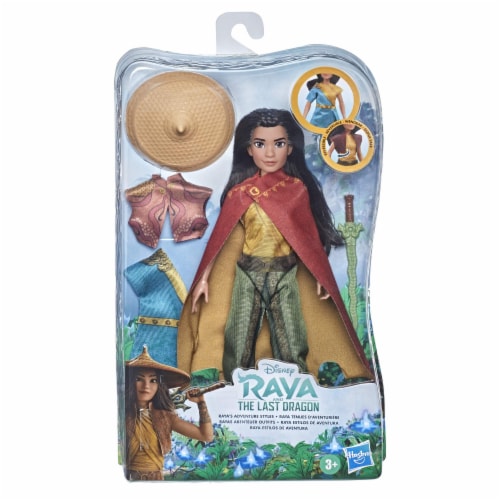 Hasbro Disney Raya and the Last Dragon Raya's Adventure Styles Perspective: back