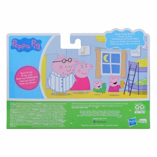 Hasbro® Peppa Pig™ Peppa’s Adventures Family Bedtime Figures Perspective: back