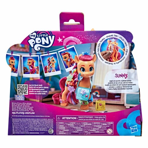 My Little Pony A New Generation Rainbow Reveal Sunny Starscout Set Perspective: back
