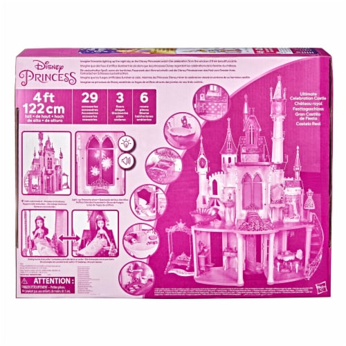 Hasbro Disney Princess Ultimate Celebration Castle Dollhouse Perspective: back