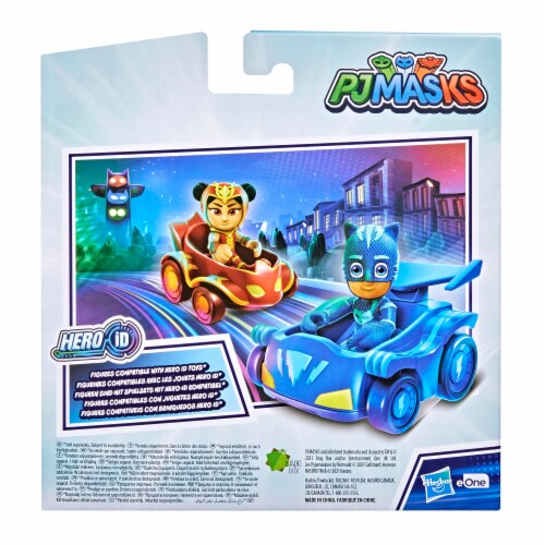 Hasbro PJ Masks Heroes vs. Villains Catboy vs. An Yu Battle Racers Perspective: back