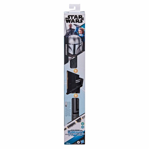 Hasbro Star Wars Lightsaber Forge Electronic Darksaber Perspective: back