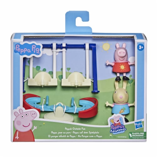 Hasbro® Peppa Pig Peppa's Outside Fun Playset Perspective: back