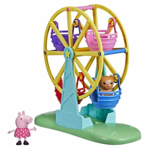 Peppa Pig Peppa’s Adventures Peppa’s Ferris Wheel Playset Perspective: back