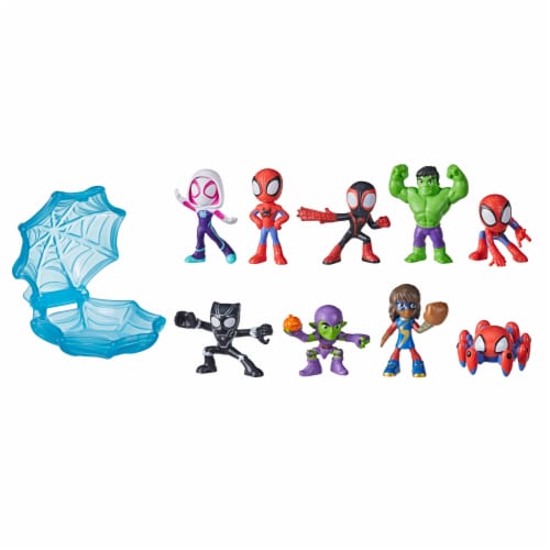 Hasbro Marvel Spidey and His Amazing Friends Mini Figurines Perspective: back