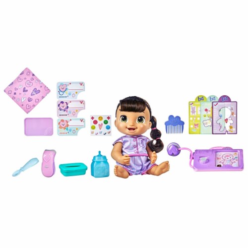 Hasbro F25765X00 Baby Alive Lulu Achoo Doll Bonus Pack Brown
