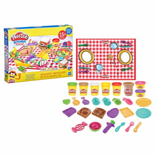 Play-Doh Kitchen Creations Set Perspective: back