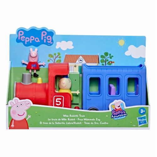 Peppa Pig™ Miss Rabbit's Train Playset Perspective: back