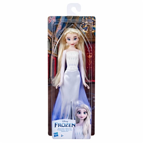 Hasbro Disney's Frozen 2 Shimmer Queen Elsa Doll Perspective: back