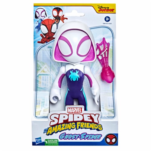 Hasbro Marvel Spidey and His Amazing Friends Supersized Ghost-Spider Action Figure Perspective: back