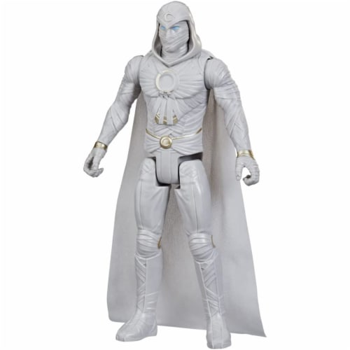 Marvel Studios Moon Knight Titan Hero Series Moon Knight Toy, 12-Inch-Scale Action Figure Perspective: back