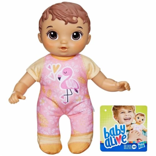 Baby Alive Cute 'N Cuddly Brown Hair Baby Doll, 1 - Kroger