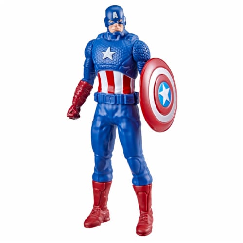 Hasbro Marvel Captain America Action Figure Perspective: back