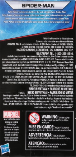 Hasbro Marvel Spider-Man Action Figure Perspective: back