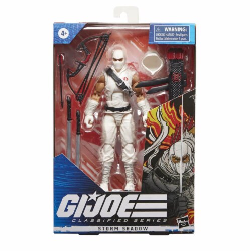 Hasbro F4019 6 inch G.I. Joe Classified Series Storm Shadow Action Figure Perspective: back