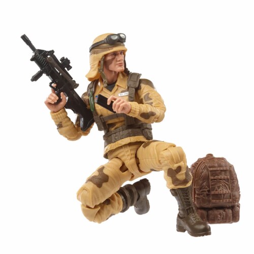 Hasbro F4028 6 inch G.I. Joe Classified Series Dusty Action Figure Perspective: back