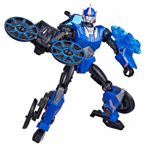 Transformers® Generations Legacy Deluxe Prime Universe Arcee Action Figure Perspective: back