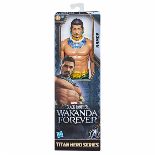 Hasbro Marvel Studios Black Panther Wakanda Forever Action Figure Perspective: back