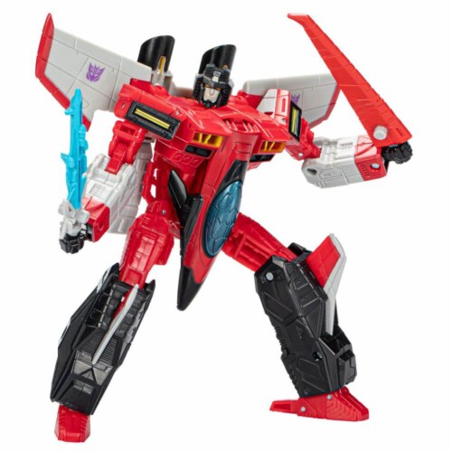 Hasbro Transformers Legacy Voyage Starscream Toy Perspective: back