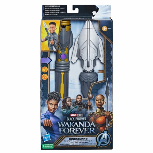 Marvel Studios Black Panther Wakanda Forever Kingsguard Toy Perspective: back