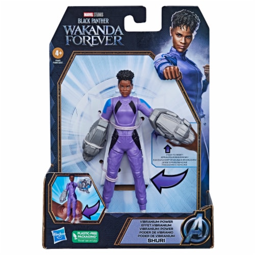 Hasbro Marvel Studios' Black Panther Wakanda Forever Vibranium Power Shuri Perspective: back