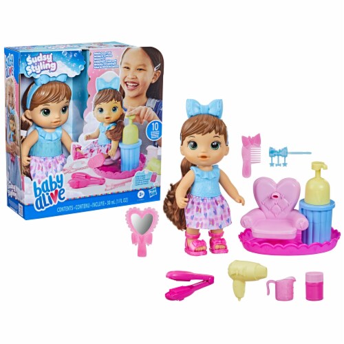 Hasbro Baby Alive Sudsy Styling Doll - Assortment Perspective: back