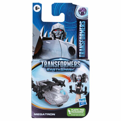 Transformers Toys EarthSpark Tacticon Megatron Action Figure, 2.5-Inch, Robot Toys Perspective: back