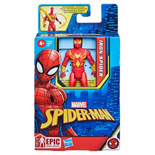 Marvel Spider-Man Epic Hero Series Iron Spider Action Figure Perspective: back