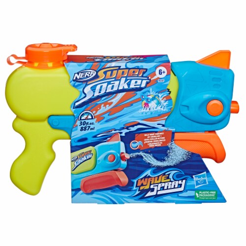 Nerf Wave Spray Super Soaker Water Blaster Perspective: back