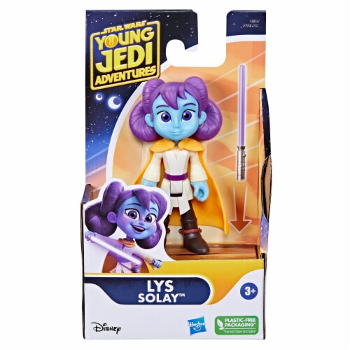 Hasbro Star Wars Lys Solay Action Figure Perspective: back