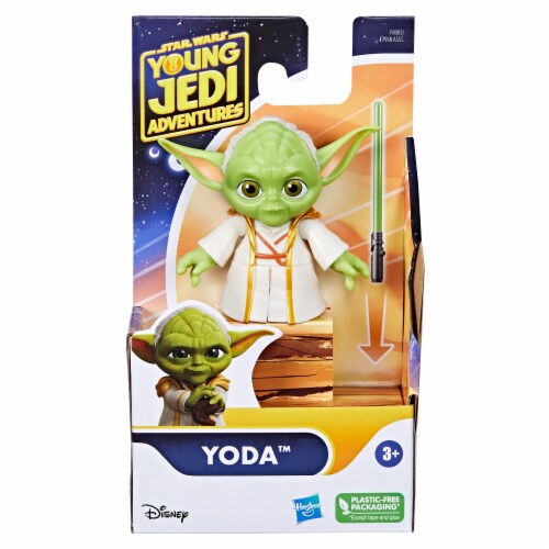 Hasbro Star Wars Yoda Action Figure Perspective: back