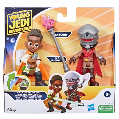 Hasbro Star Wars Pop-Up Lightsaber Duel Kai Brightstar & Taborr Perspective: back