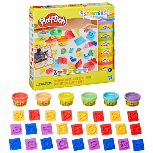 Play-Doh Fundamentals Assortment Modeling Compound Perspective: back